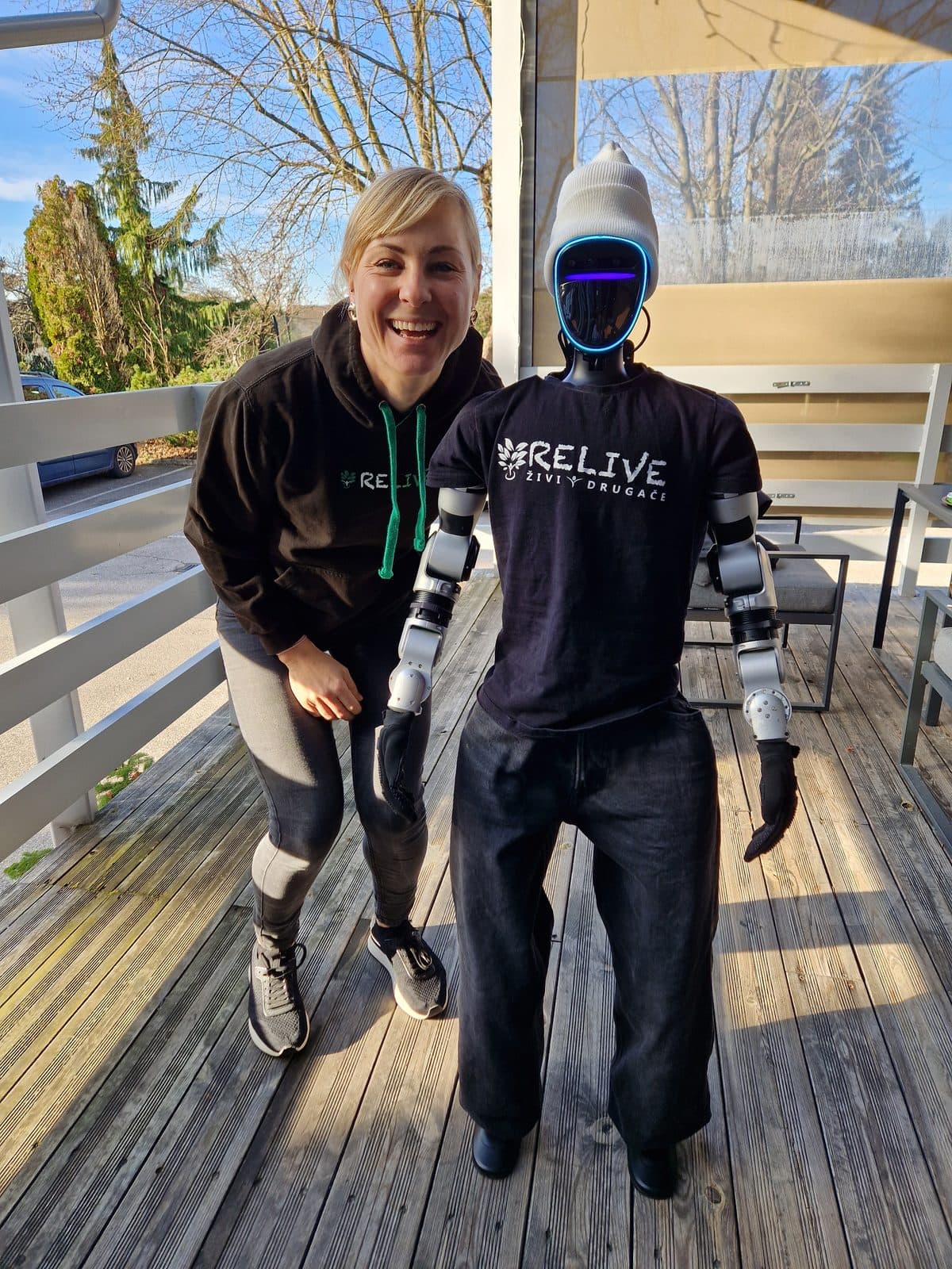 Robot at the Relive centre