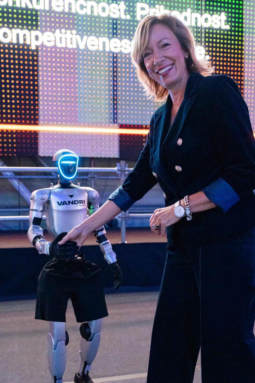 Where our robots have already stood.