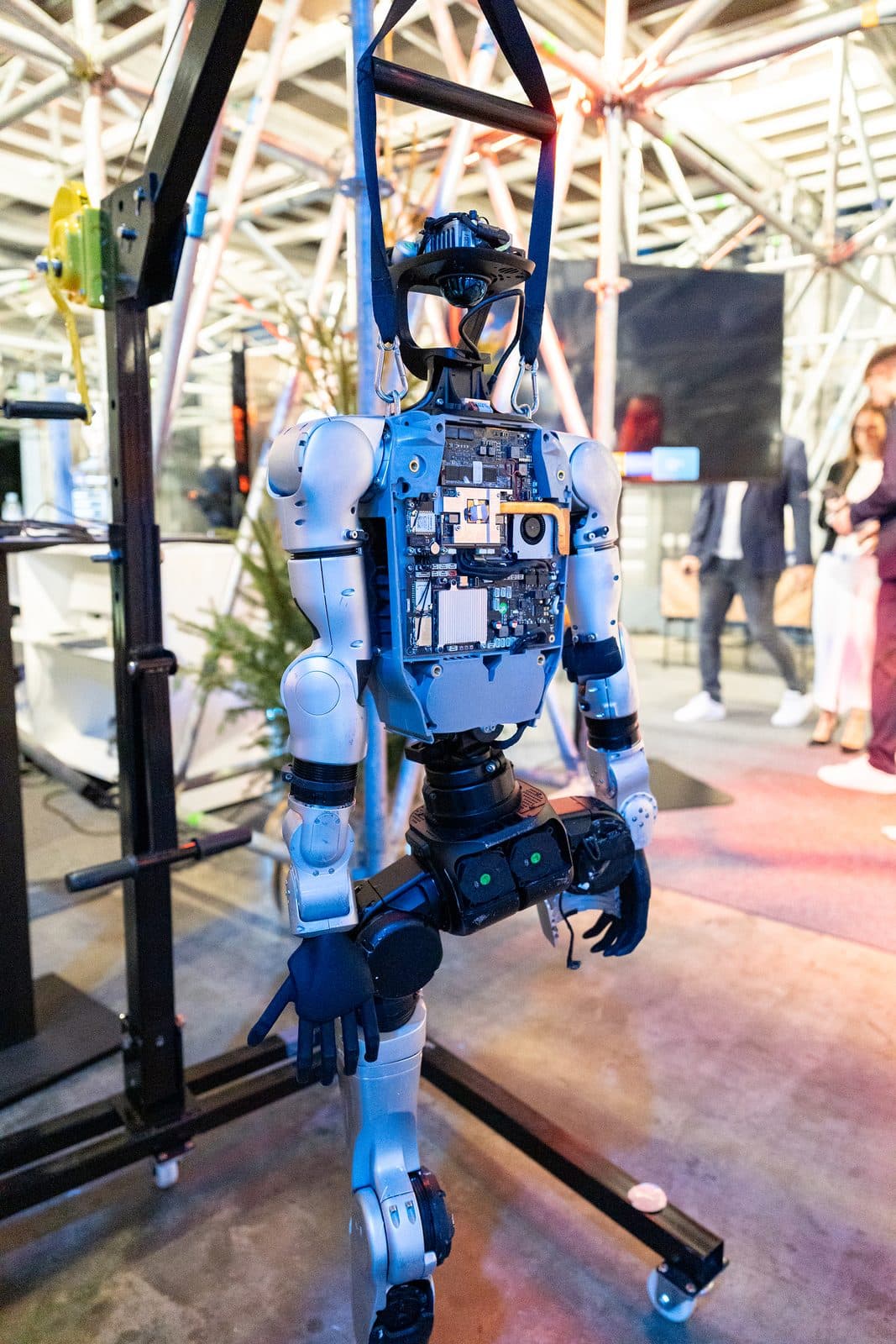 Where our robots have already stood.
