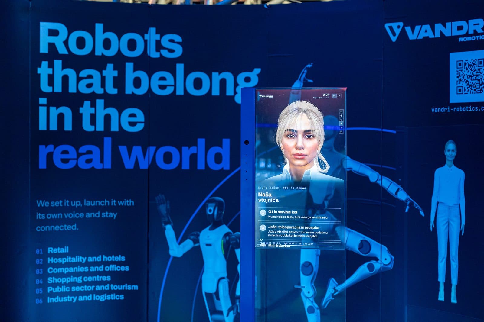 Where our robots have already stood.