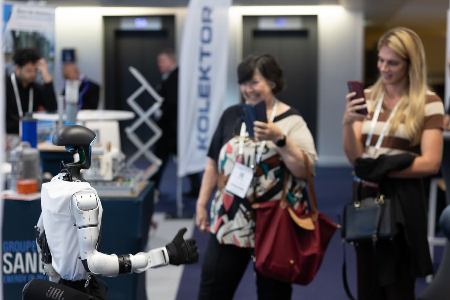 Where our robots have already stood.