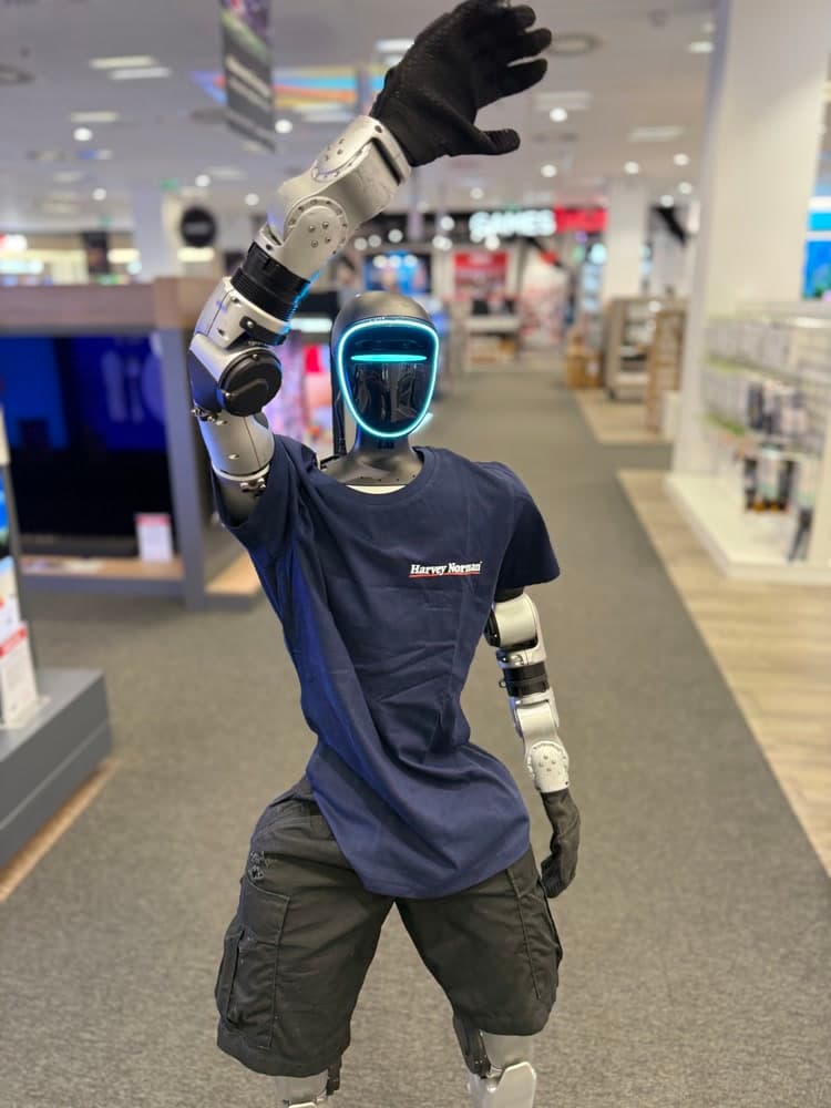 Where our robots have already stood.