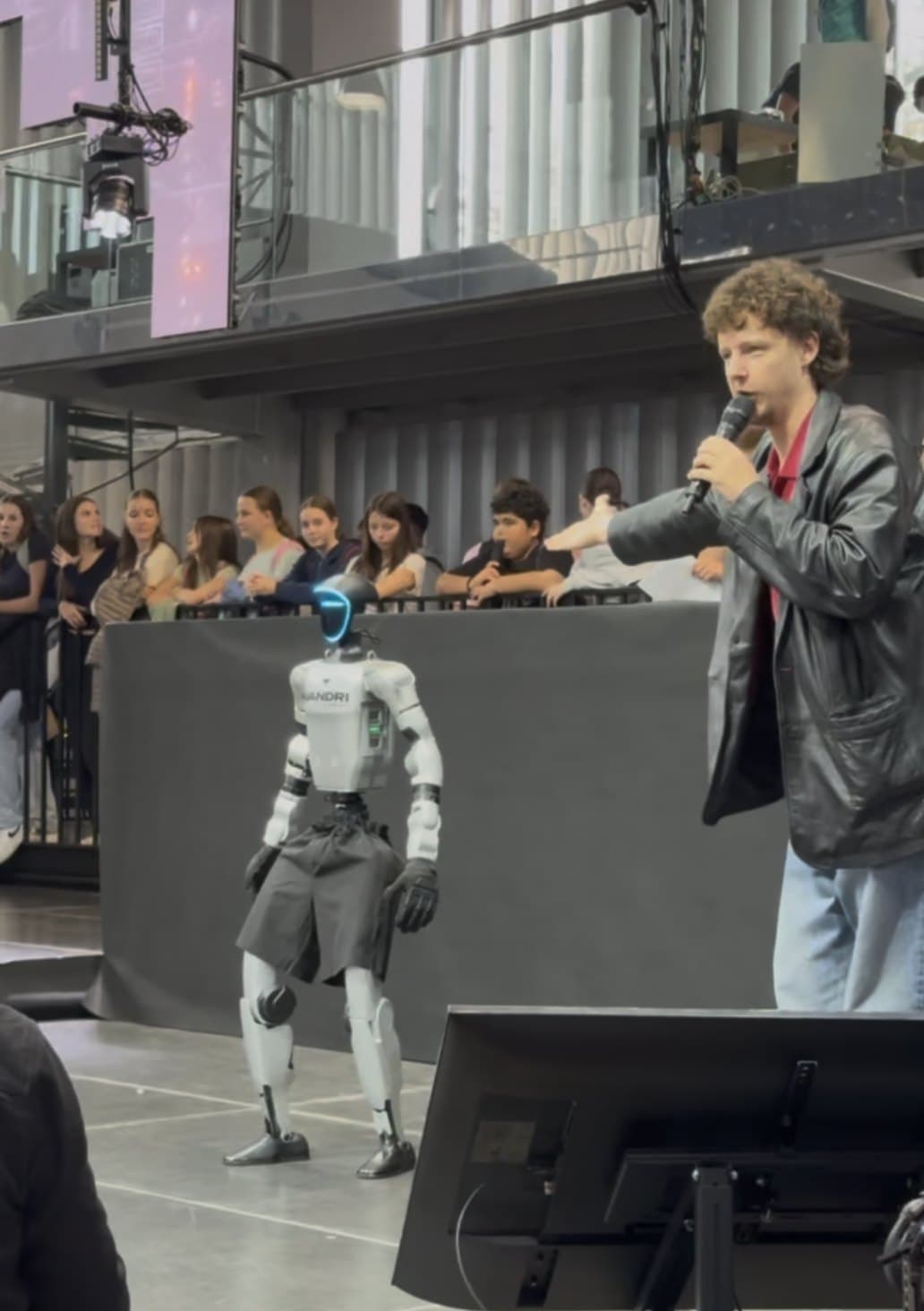 Where our robots have already stood.