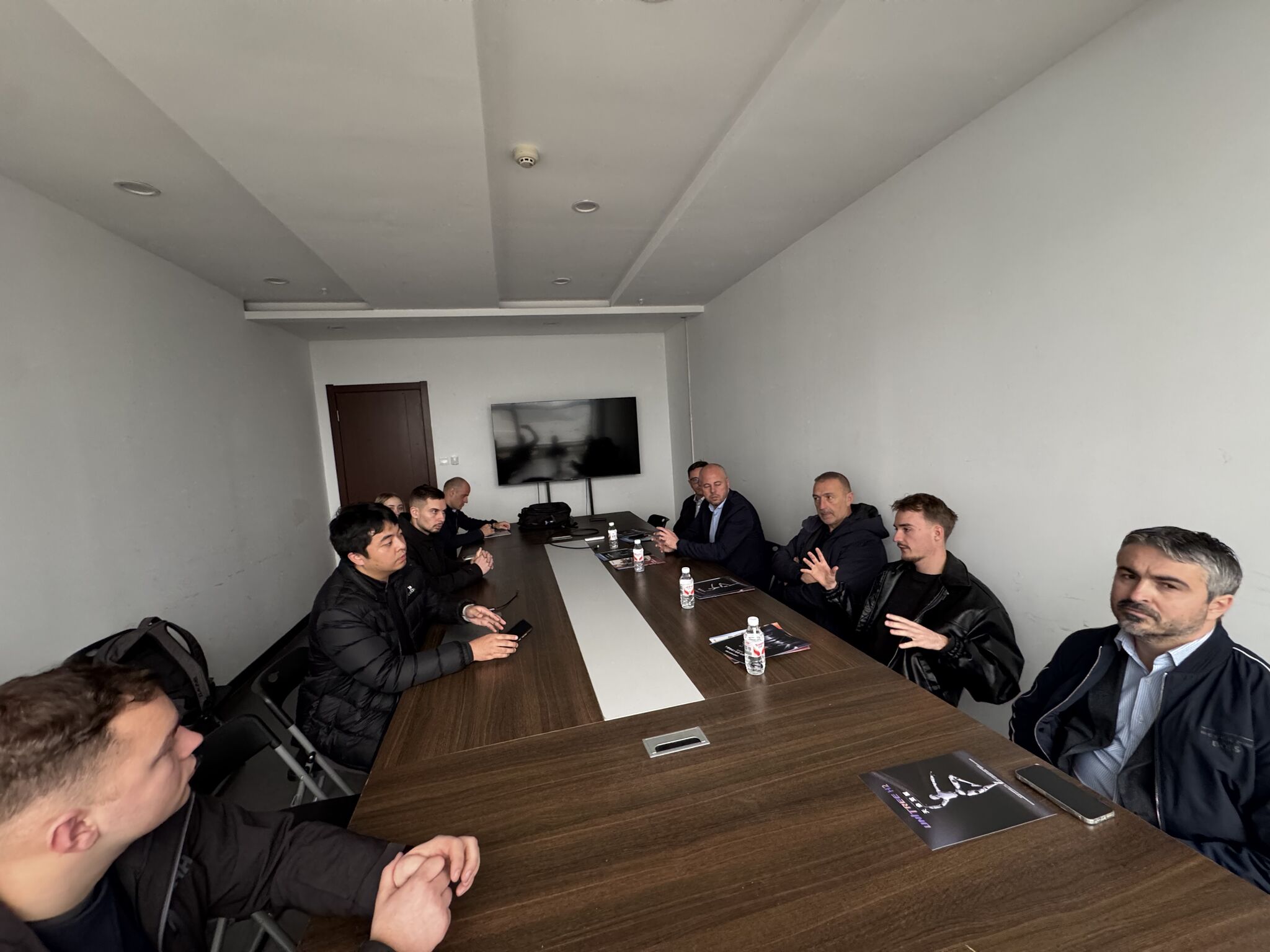 Business and technology meeting with the Unitree Robotics team in Hangzhou